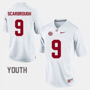 White College Football Youth(Kids) Bo Scarbrough Alabama Jersey #9 621638-983