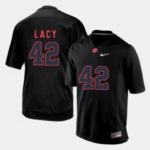 Eddie Lacy Alabama Jersey College Football Black Men #42 746827-286