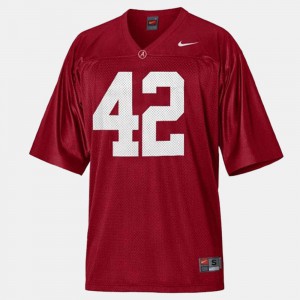 College Football For Kids Eddie Lacy Alabama Jersey #42 Red 121036-289