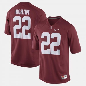 #22 For Men Crimson Alumni Football Game Mark Ingram Alabama Jersey 408507-562