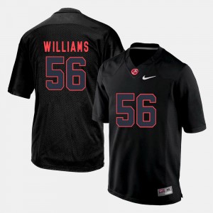 Silhouette College Black Tim Williams Alabama Jersey Men's #56 828458-274