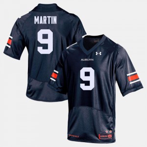 #9 College Football Kam Martin Auburn Jersey Men Navy 257357-598