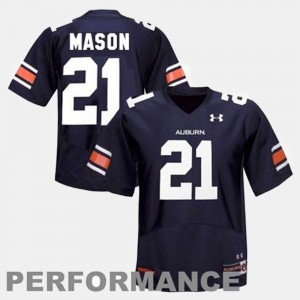 For Men #21 Tre Mason Auburn Jersey Blue College Football 742224-711