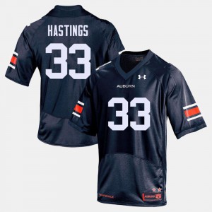 Navy Mens #33 College Football Will Hastings Auburn Jersey 704896-377