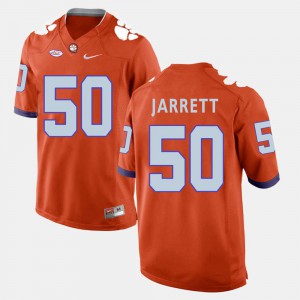 College Football #50 Orange Grady Jarrett Clemson Jersey Mens 253572-672