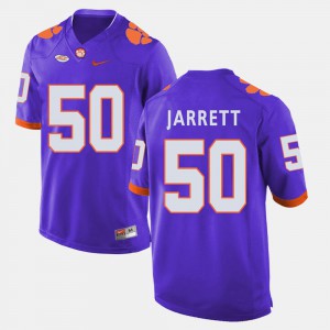 Grady Jarrett Clemson Jersey #50 College Football Purple For Men 879592-292