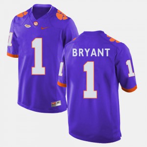For Men's Purple College Football Martavis Bryant Clemson Jersey #1 583525-851