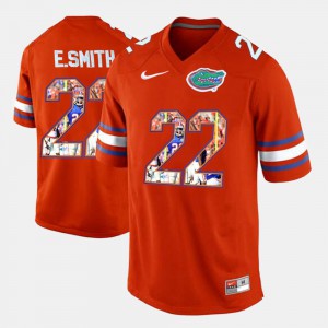 Orange Emmitt Smith Gators Jersey #22 College Football Men 923747-662