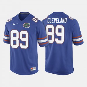 College Football Royal Blue Men's Tyrie Cleveland Gators Jersey #89 612189-350