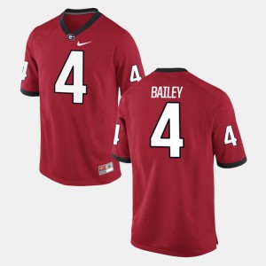 Champ Bailey UGA Jersey For Men's Alumni Football Game #4 Red 600245-610
