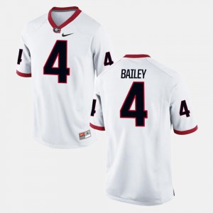 Champ Bailey UGA Jersey Alumni Football Game White #4 For Men's 184778-233