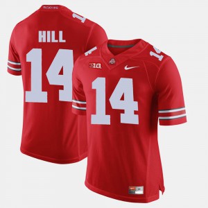 K.J. Hill OSU Jersey #14 Scarlet Men's Alumni Football Game 644833-810