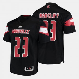 Black Brandon Radcliff Louisville Jersey College Football Men's #23 927547-795