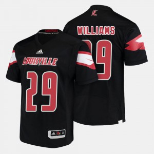 Malik Williams Louisville Jersey College Football #29 Mens Black 637781-974