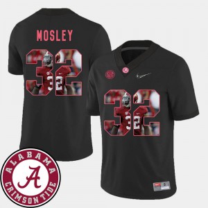 Black #32 Football C.J. Mosley Alabama Jersey For Men Pictorial Fashion 790866-921