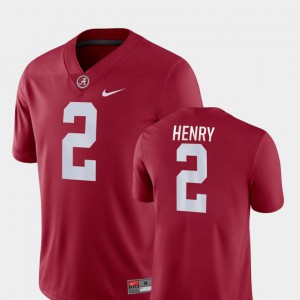 Crimson Derrick Henry Alabama Jersey College Football Game For Men's #2 549875-925