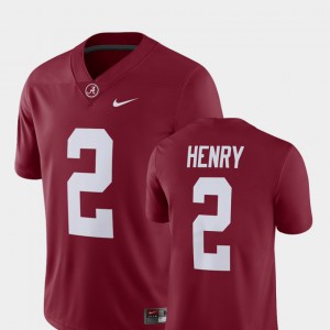 Alumni Football Game Men's Player Derrick Henry Alabama Jersey Crimson #2 148431-943