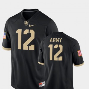 2018 Game #12 College Football Army Jersey Black Men 107994-910