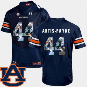 Football Cameron Artis-Payne Auburn Jersey #44 For Men's Pictorial Fashion Navy 284215-275