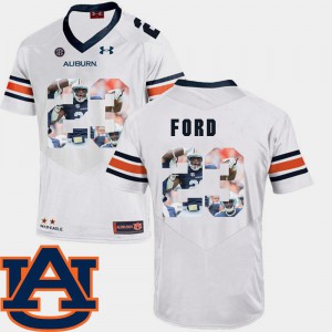 Football Rudy Ford Auburn Jersey Pictorial Fashion #23 White For Men's 225818-152