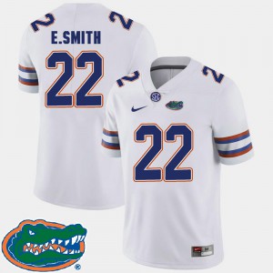 2018 SEC For Men College Football White #22 E.Smith Gators Jersey 790902-520