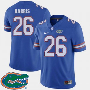 Marcell Harris Gators Jersey #26 2018 SEC College Football Royal For Men 907278-322
