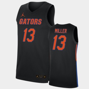 #13 For Men's 2019-20 College Basketball Replica Mike Miller Gators Jersey Black 542275-824