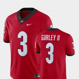 #3 Player Alumni Football Game Red Todd Gurley II UGA Jersey For Men's 793569-709