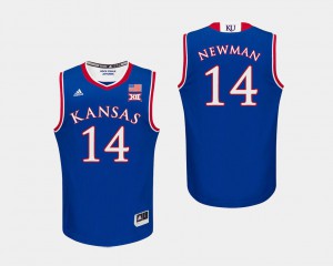 Royal College Basketball #14 For Men Malik Newman KU Jersey 629537-329