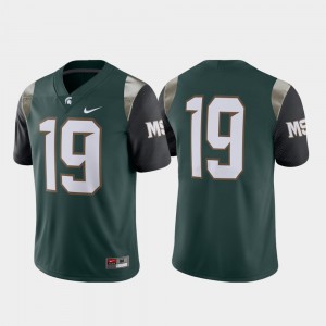 #19 For Men's MSU Jersey Green Limited 373537-264