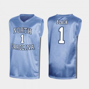 Special College Basketball Men Royal #1 March Madness Leaky Black UNC Jersey 143676-192