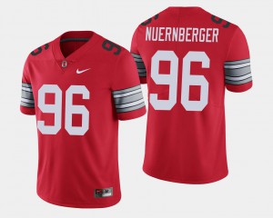 Sean Nuernberger OSU Jersey Scarlet 2018 Spring Game Limited For Men's #96 329055-335