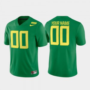 College Football Oregon Customized Jerseys For Men Game #00 Apple Green 518469-941