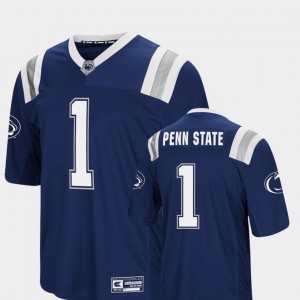 #1 Penn State Jersey Foos-Ball Football For Men Navy Colosseum 918499-323