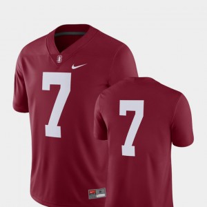 Mens #7 2018 Game Stanford Jersey College Football Cardinal 902801-742