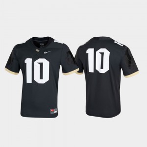 Game Untouchable #10 Men's Anthracite UCF Jersey 228642-302