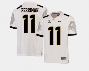 College Football Breshad Perriman UCF Jersey #11 For Men's White American Athletic Conference 473457-854