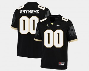 American Athletic Conference UCF Customized Jersey College Football #00 Black For Men 903251-252