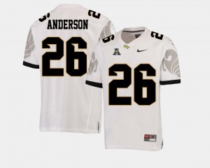 American Athletic Conference College Football #26 White Otis Anderson UCF Jersey For Men's 536196-543