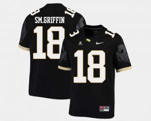 #18 For Men's American Athletic Conference Black College Football Shaquem Griffin UCF Jersey 692039-366