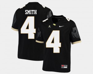 #4 College Football American Athletic Conference Black For Men's Tre'Quan Smith UCF Jersey 150508-240