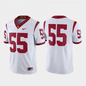 #55 USC Jersey For Men Limited White Football 504840-390