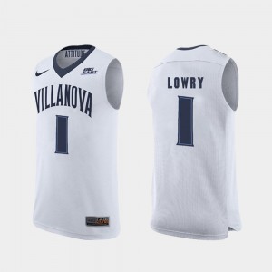 Kyle Lowry Villanova Jersey Replica White #1 Men's College Basketball 310213-177