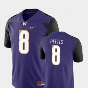 Game Purple For Men's Dante Pettis Washington Jersey #8 College Football 635983-128