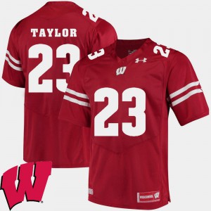 Alumni Football Game 2018 NCAA Jonathan Taylor Wisconsin Jersey Red For Men #23 774776-221