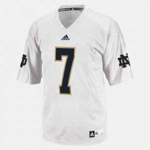 Stephon Tuitt Notre Dame Jersey White #7 College Football Youth 735991-250