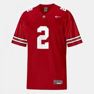 Cris Carter OSU Jersey Youth #2 College Football Red 236190-395