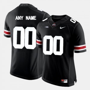 College Limited Football Black Men's OSU Customized Jersey #00 992188-350