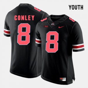 Gareon Conley OSU Jersey Black College Football #8 Youth 689951-791