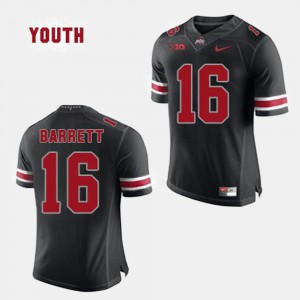 Youth(Kids) Black College Football J.T. Barrett OSU Jersey #16 830712-538